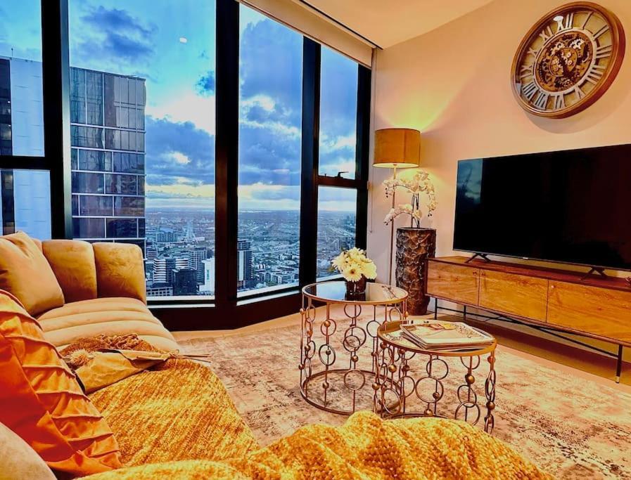 Highrise View 1King1Queen 2Baths Melbourne City Exterior foto